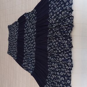 Solitaire Broomstick Pleated Skirt